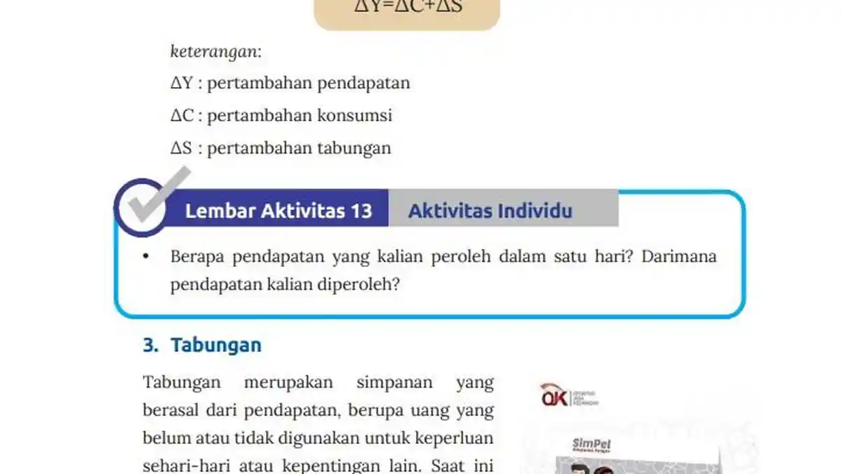 Kunci Jawaban IPS Kelas 7 Halaman 235 Kurikulum Merdeka: Pendapatan Satu Hari