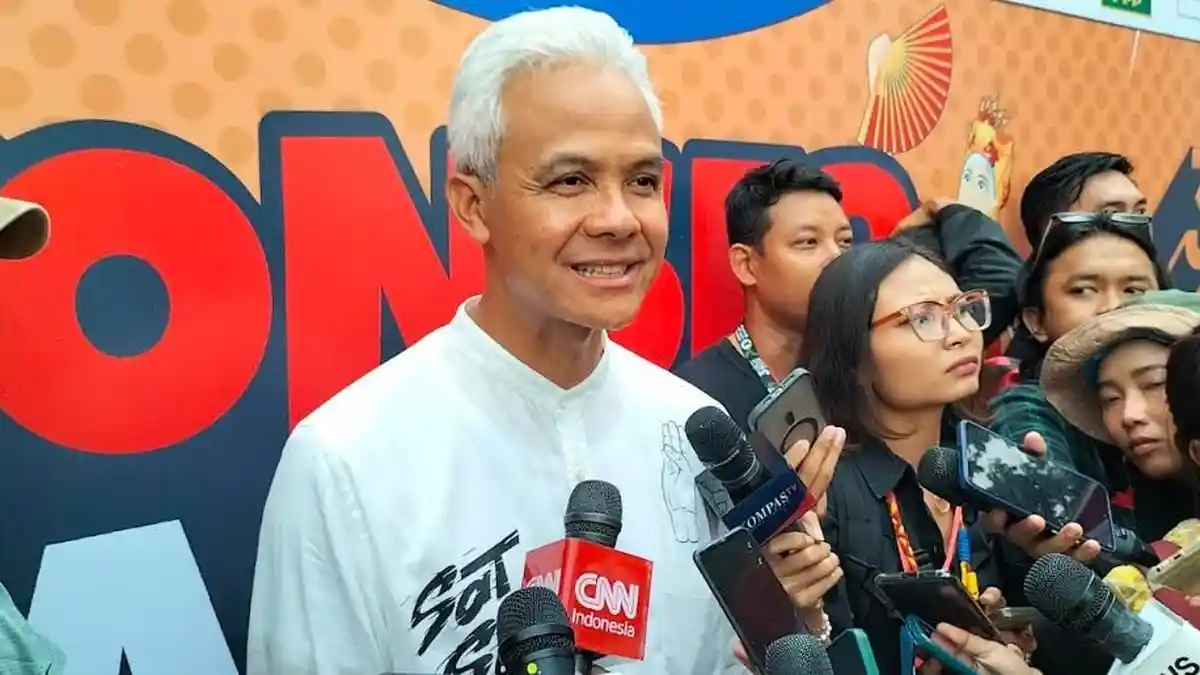 Ganjar Yakin Unggul dari Prabowo dan Anies di Jawa Timur