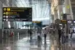 Bandara Soekarno Hatta Sepi Penumpang