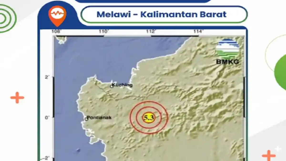 6 Peristiwa Terpopuler Kalbar! Gempa 5,3 Magnitudo Guncang Melawi