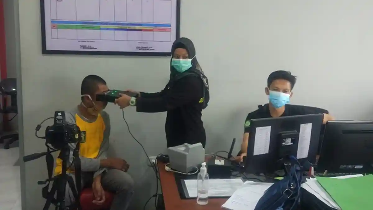 Warga LPKA Martapura Direkam KTP dan Didata KIA 