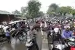 Macet Akibat Banjir di Ciledug Raya