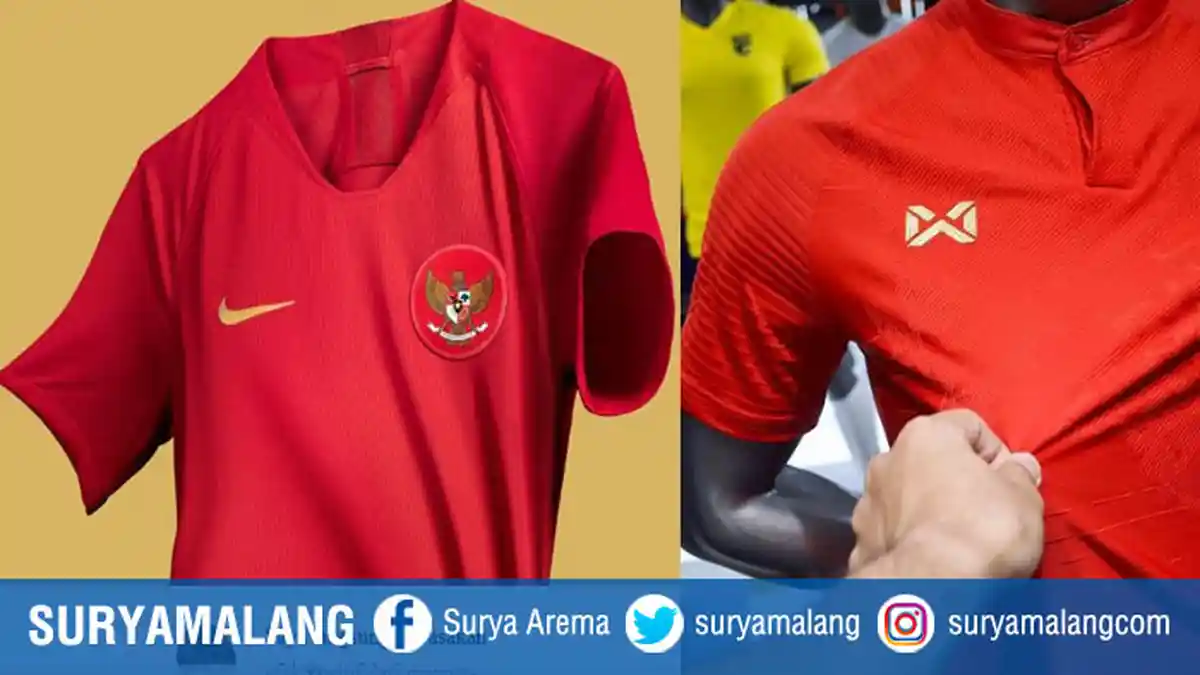 Timnas Indonesia Ditinggal Nike, Jersey Timnas Indonesia Kini Berlogo Warrix, Apparel Asal Thailand