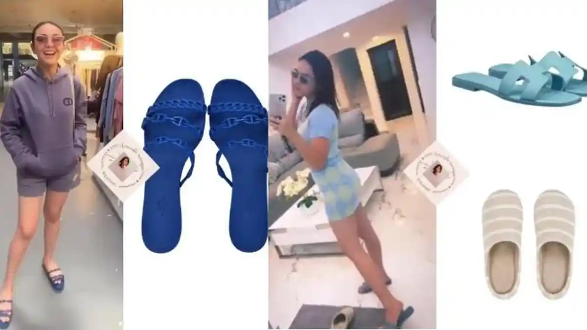 4 Sandal Hermes Amanda Manopo, Paling Mahal Rp 14 Jutaan