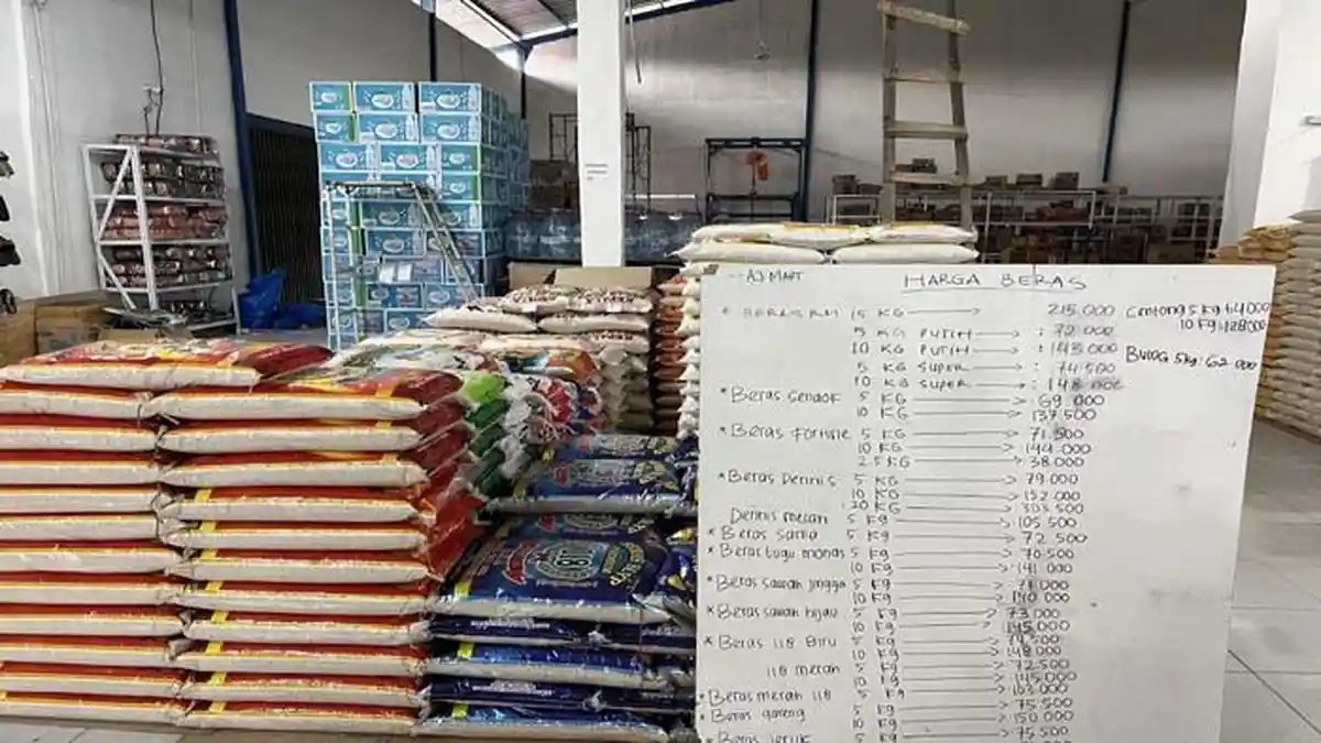 Harga Beras Terkini di Pangkalpinang Bangka Belitung Hari Ini, Harga Beras Premium Naik