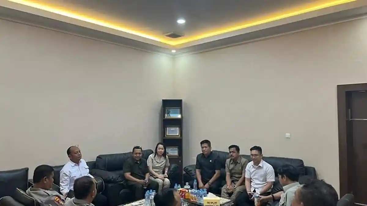 Anggota DPRD Temui Kapolres Belitung Bahas Masalah Timah 15 Ton