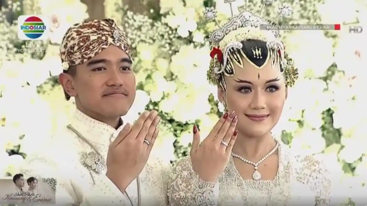 Doa dan Harapan Sejumlah Tamu di Pernikahan Kaesang-Erina