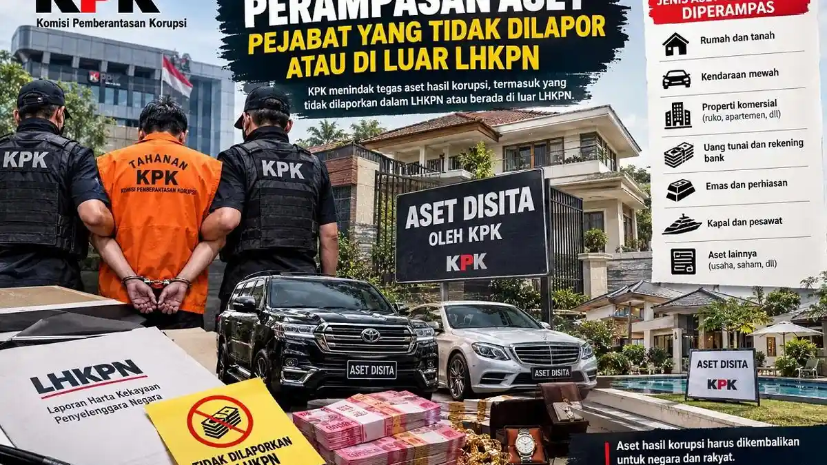 Gagasan Anyar KPK: Sita Harta Pejabat Luar LHKPN