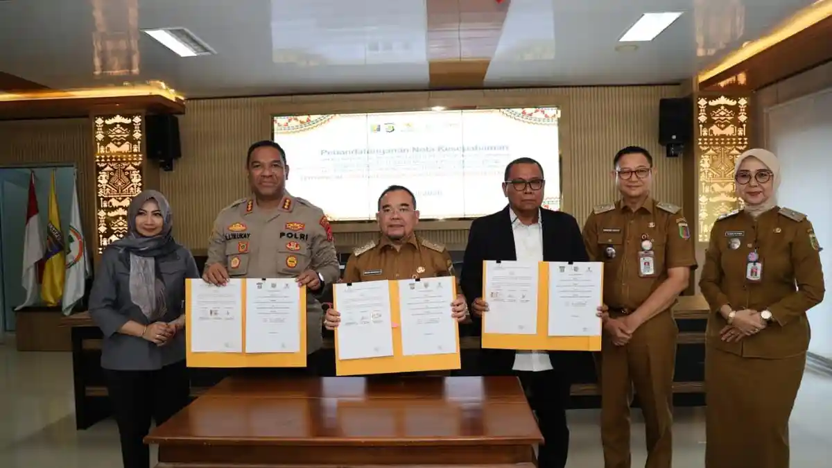 Polresta Bandar Lampung Kerjasama dengan RSUDAM dan Baznas untuk Layanan Visum Gratis