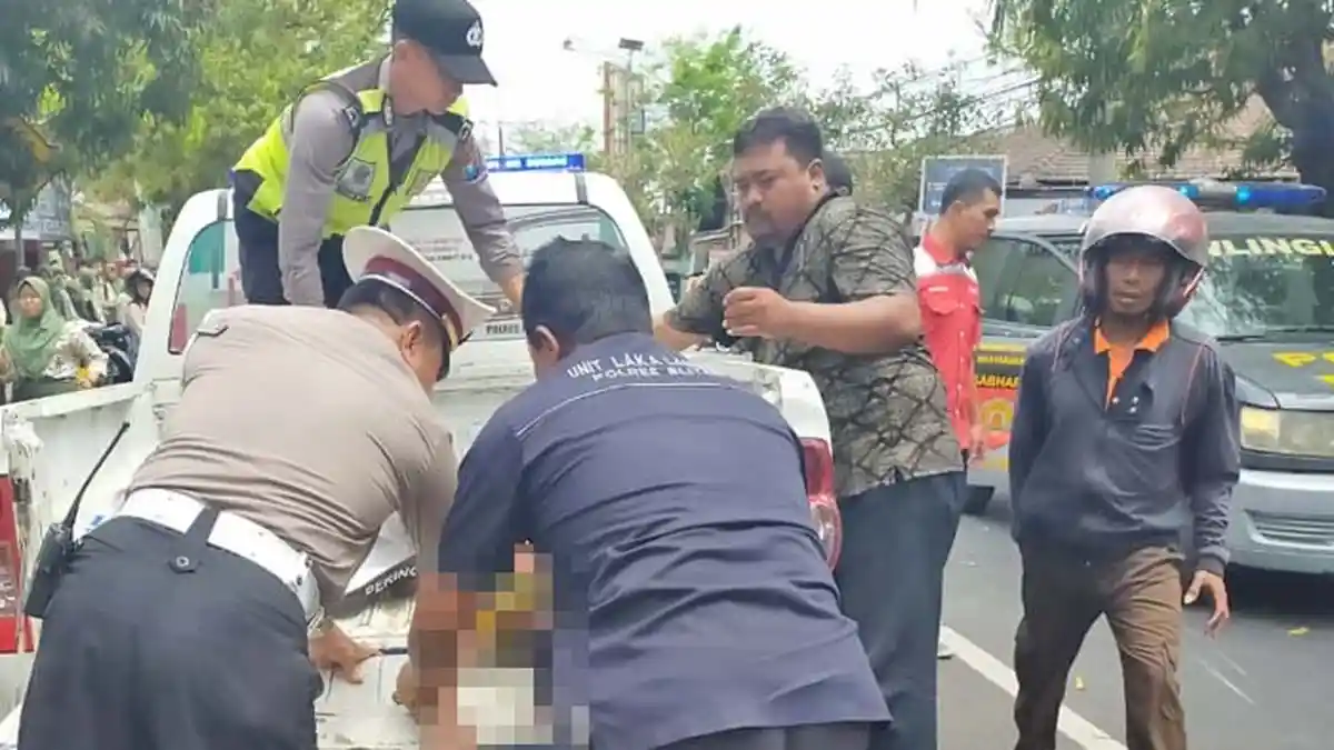 Pelajar SMP Blitar Jadi Korban Tabrak Lari, Ditabrak Motor dari Belakang