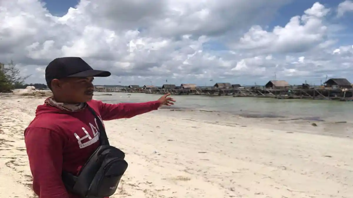 Puluhan Nelayan Kelong Apung di Bintan sudah 2 Bulan Tak Melaut Gegara Angin Kencang