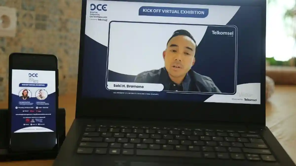 Telkomsel Ajak UMKM Lokal Melesat dengan Digital Bersama Peserta DCE Virtual Exhibition