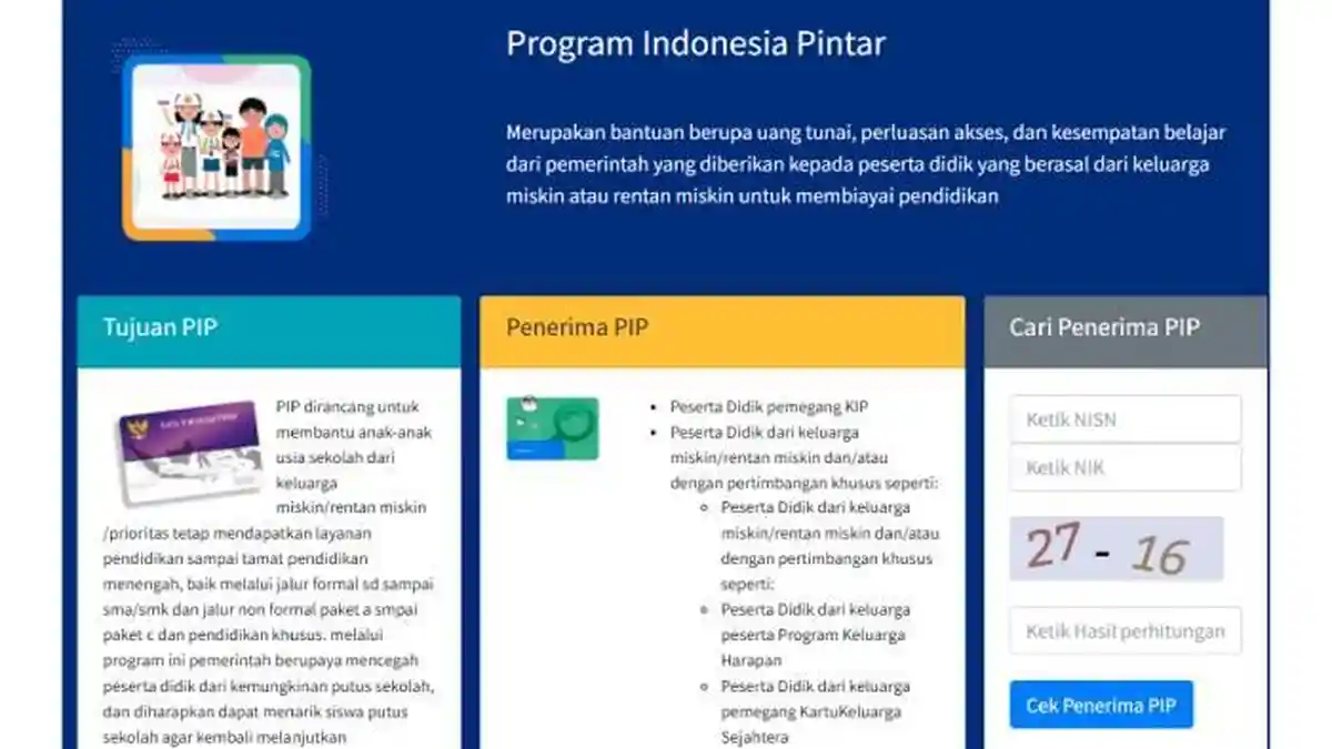 Cara Tarik Tunai PIP Termin 2 Juli 2025, Cek Daftar Penerima di pip.kemendikdasmen.go.id
