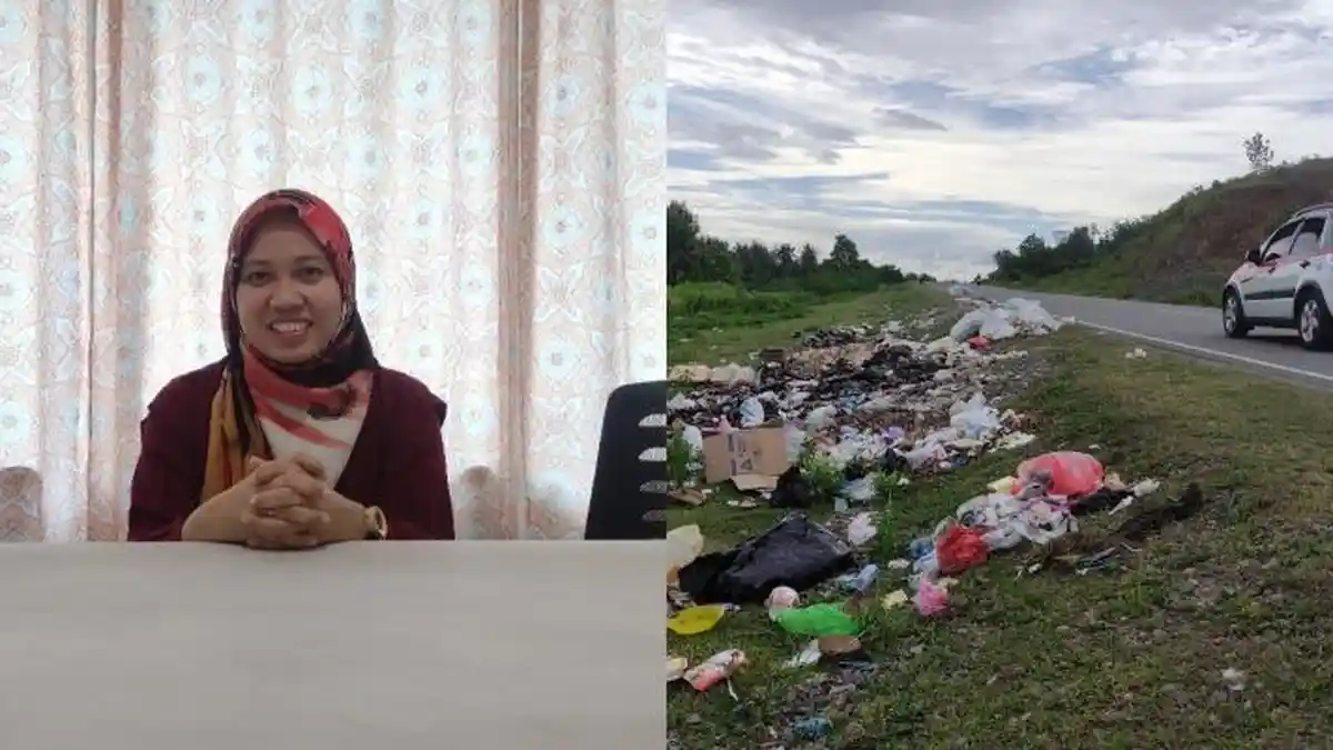 BREAKING NEWS Ombudsman Gorontalo Soroti Tumpukan Sampah di Bahu Jalan GORR, Undang DLHK hingga BPJN