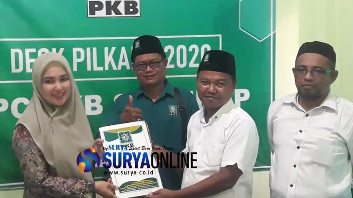 Istri Bupati Sumenep, Nur Fitriana Busyro, Daftar Bacabup Pilkada Sumenep 2020 ke PKB
