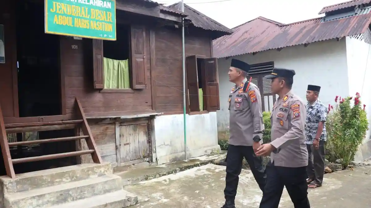 Sambangi Rumah Lahir Jendral TNI Abdul Haris Nasution, AKBP Reza Sampaikan Hal Berikut