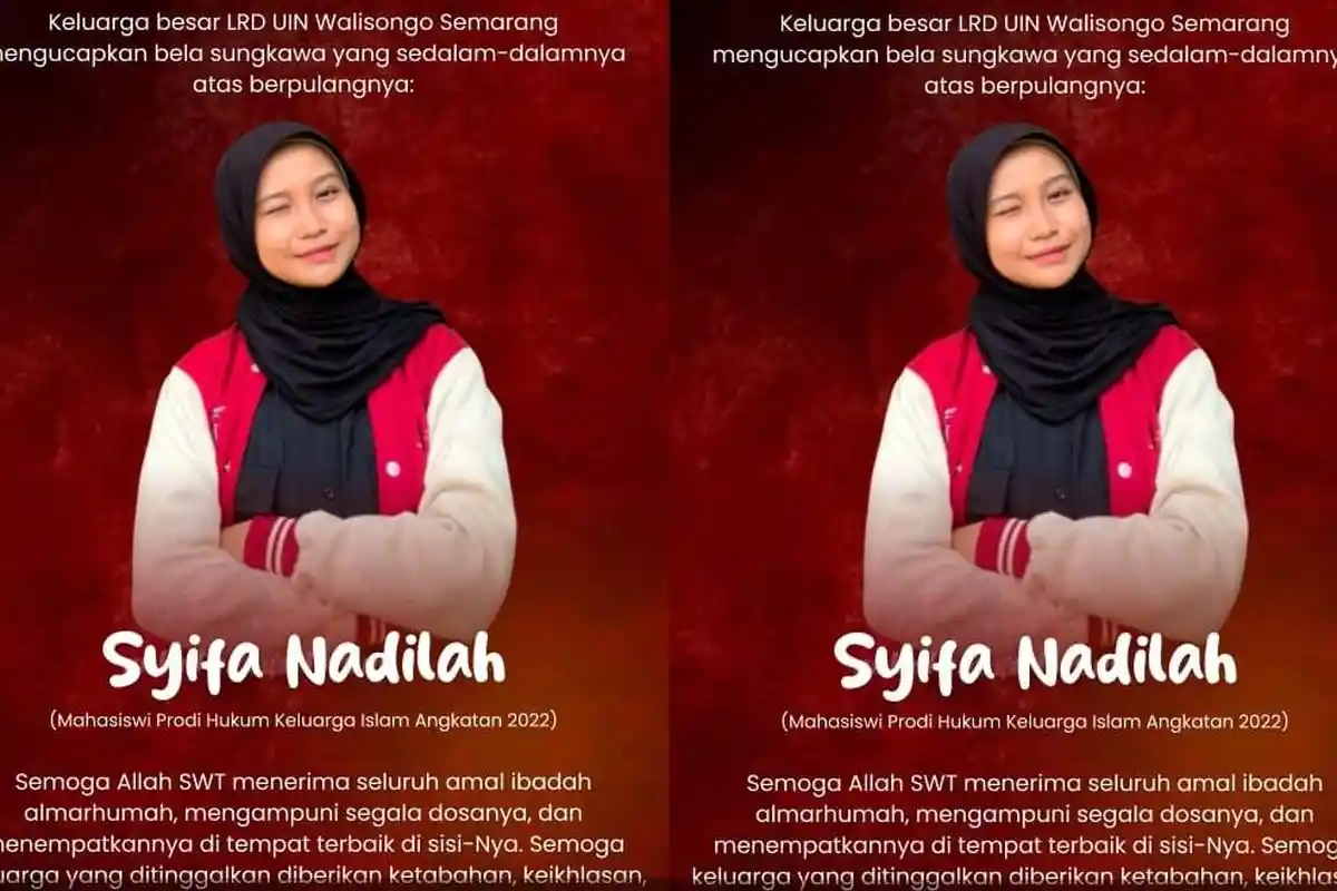 Sosok Syifa Nadilah, Mahasiswi KKN UIN Walisongo Asal Pemalang Yang Tenggelam di Kendal