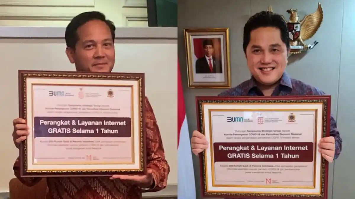 Beri Akses Internet Gratis Ke 500 RS, Net1 Indonesia Dukung Percepatan Pemulihan Ekonomi Nasional