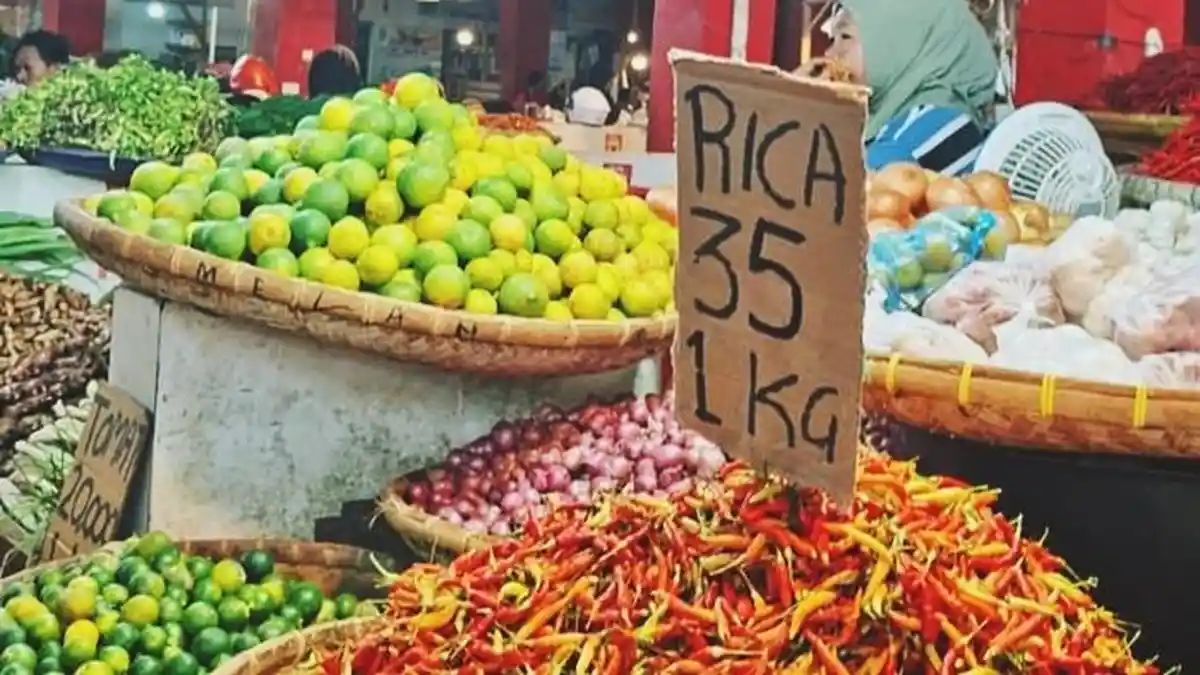 Update Terkini Harga Bahan Pokok di Pasar Bersehati Manado Hari Ini, Rica Naik