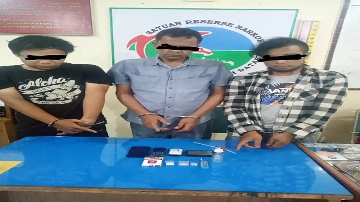 Polisi Gagalkan Transaksi Sabu di Pinggir Jalan Raya Batusangkar-Bukittinggi