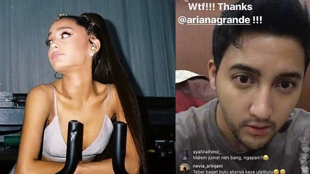 Ariana Grande Beri Komentar di Instagram Artis Indonesia Ini, Bikin Iri Netizen