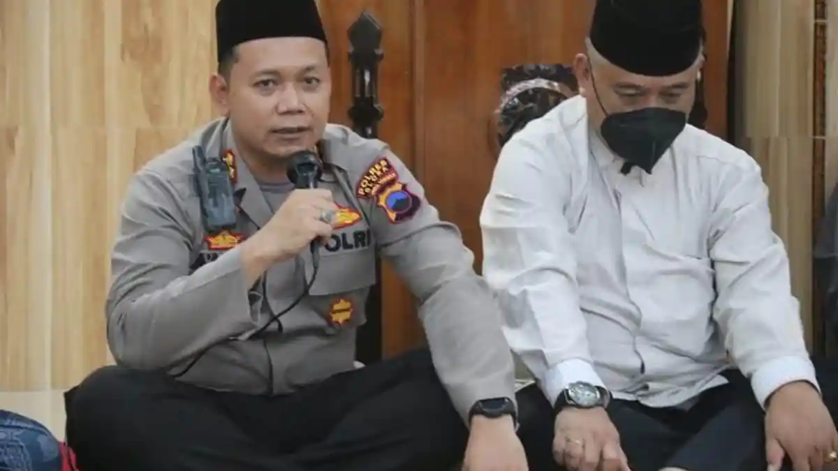 Pesan Kapolres pada Emak-emak dalam Blora Menyapa: Salat tarawih, Jangan Lupa Matikan Kompor Dulu