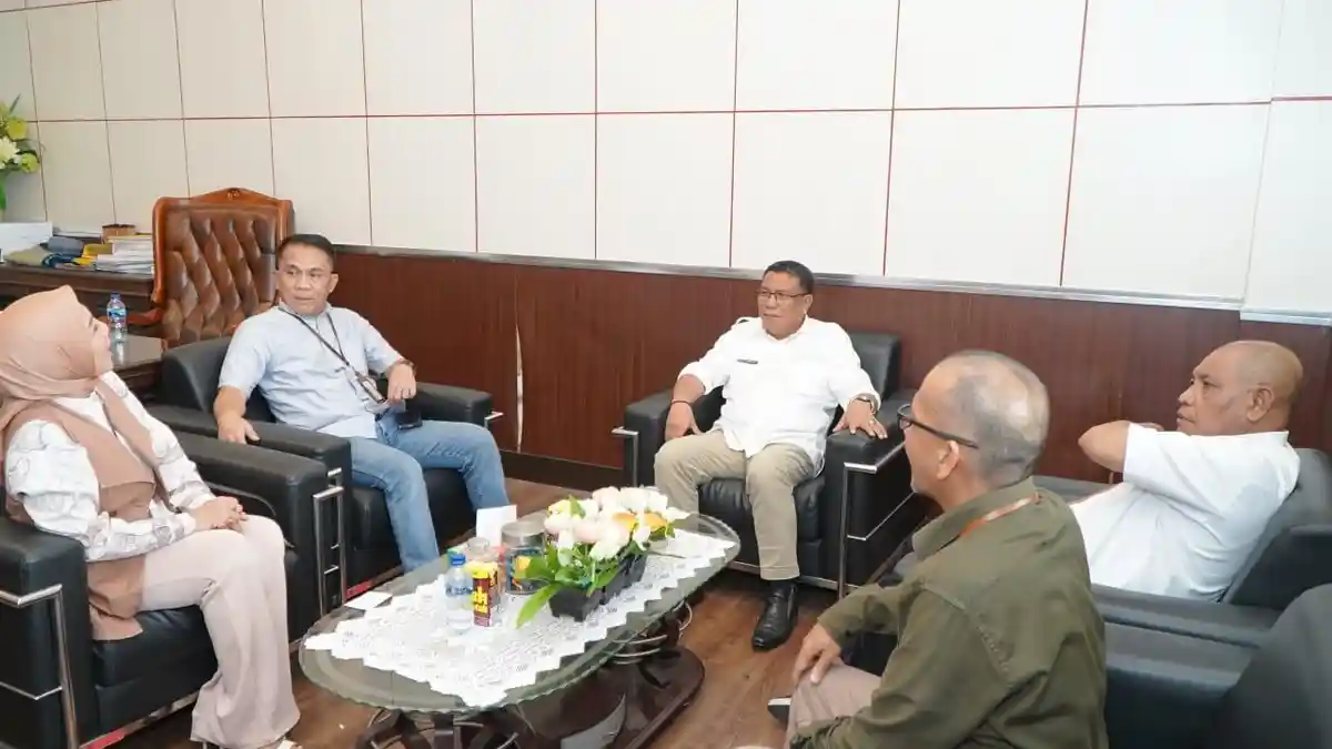 RCEO Bank Muamalat Sulampua Kunjungi Pemkot Tidore, Ini yang Dibahas