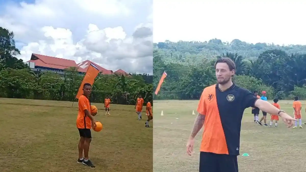 Tiba di Ambon, Klok dan Ardi Langsung Coaching Clinic di Unniversitas Patimura