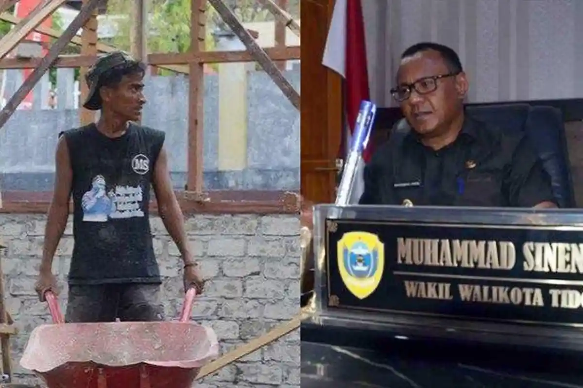 Inilah Sosok Rafdi Anak Wakil Wali Kota Kerja Jadi Kuli Bangunan Dibandingkan dengan Mario Dandy