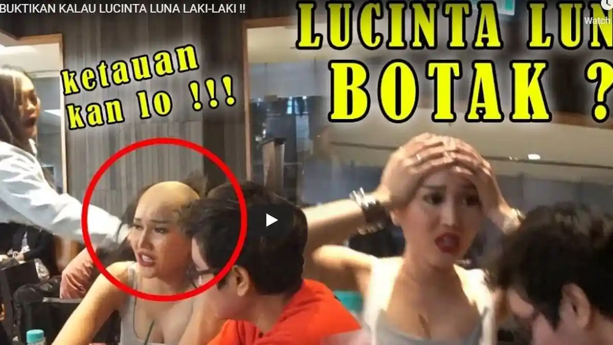 Hal Tak Terduga Kepala Botak Lucinta Luna Tersingkap Akibat Dijambak Hater, Aksi Abash Jadi Sorotan
