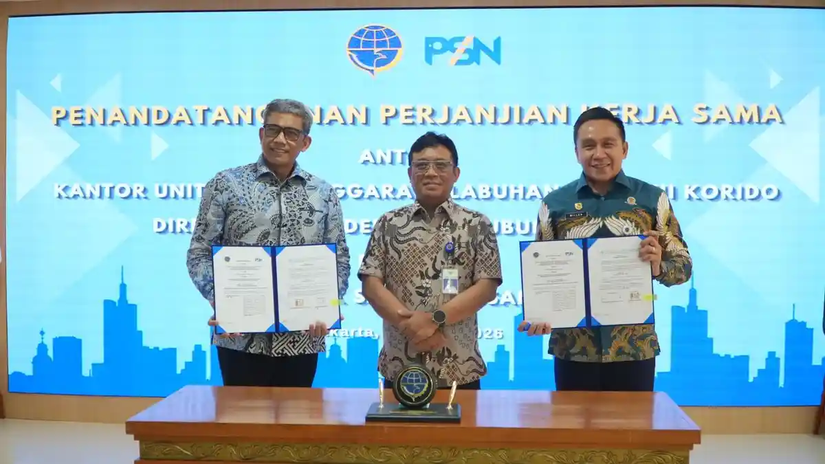Ditjen Perhubungan Laut Gandeng PT PSN, Perkuat Layanan Digital Berbasis Satelit di Pelabuhan Korido