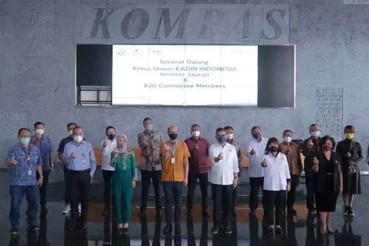 KADIN Indonesia Memperkenalkan Secara Resmi B20 Business Summit Saat Berkunjung ke KG Media