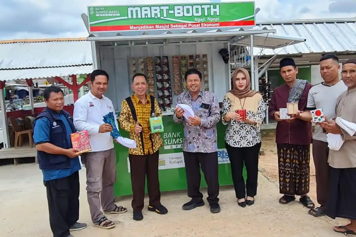 Dukung Peningkatan Ekonomi Mart-Booth, Bank Sumsel Babel Beri Bantuan Fasilitas dan Modal UMKM