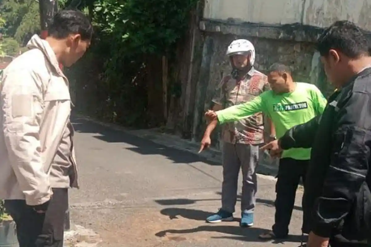 Pengendara Motor di Kota Malang Tewas Jatuh dari Sepeda Motor, Bawa Tanaman Hendak Pulang