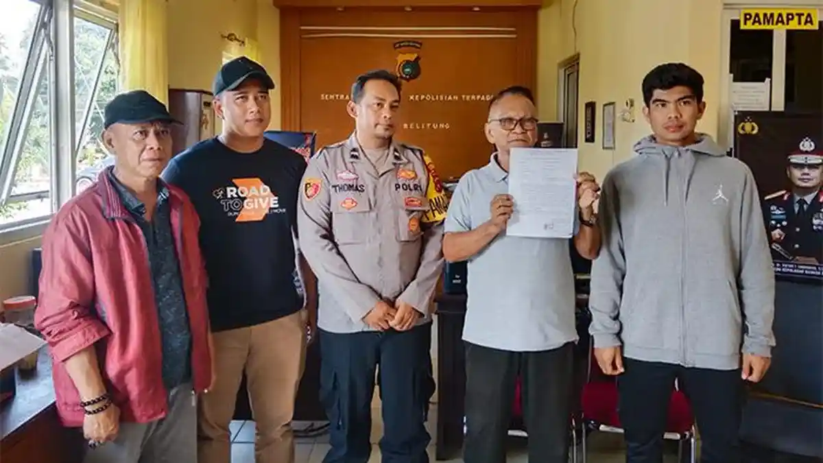 Soehadi Hasan Resmi Cabut Laporan di Mapolres Belitung Usai Minta Maaf kepada Gubernur Babel