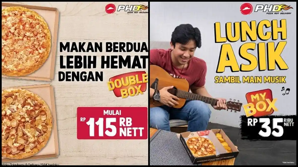 PROMO Pizza Hut Hari ini Sabtu 12 Maret 2022, Dapatkan 2 Pizza dengan Harga Mulai Rp 115.000
