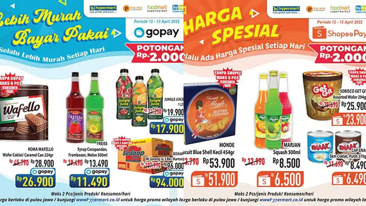 Promo Hypermart TERBARU 12-13 April 2022 Good Time Diskon 40 %, Susu Kental Manis Potongan Rp2.000