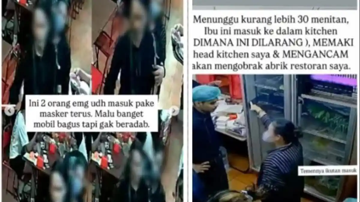 Sosok Terduga Gitaris Ternama yang Bawa Kabur 14 Makanan Tanpa Bayar di Jaksel Bareng Istri