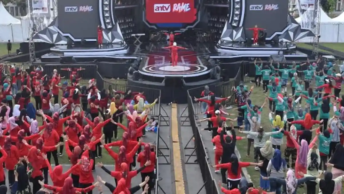 Mulai Pagi Sampai Malam, Berikut Jadwal Acara Festival ANTV Rame di Kediri