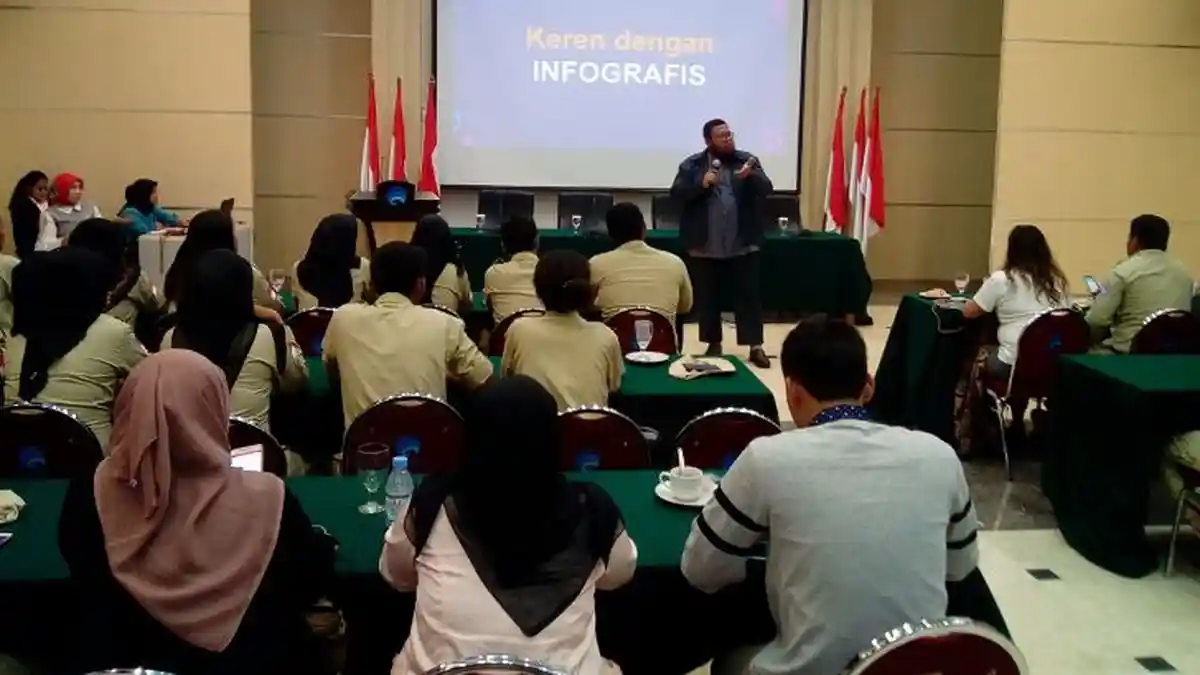 Peserta Kirab Pemuda 2017 Latihan Menulis Efektif di Media Sosial