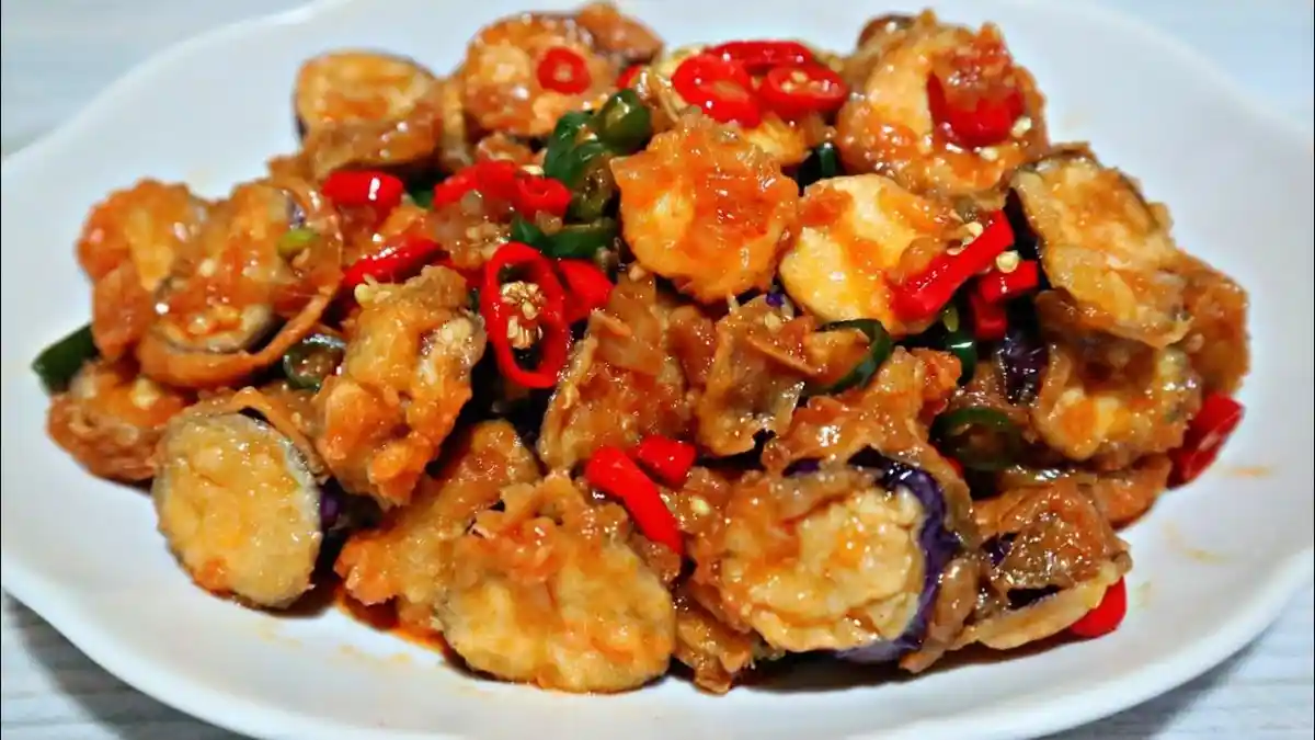 Resep Buka Puasa Simple: Terong Crispy Saus Raja, Dijamin Nagih