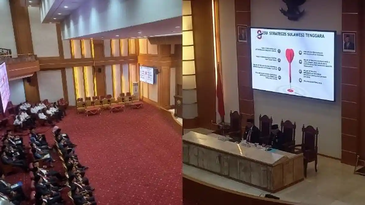 Hari Pertama Berkantor, Pj Gubernur Andap Budhi Langsung Pimpin Rapat Koordinasi OPD dan Forkopimda