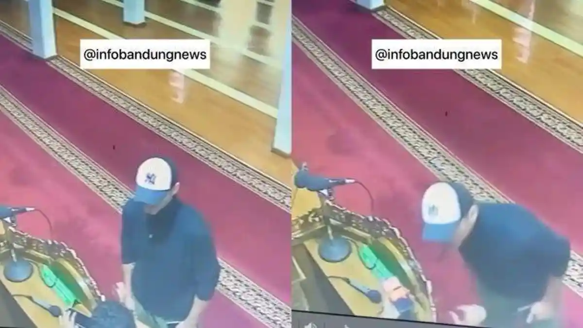 Sosok Bule yang Ludahi Imam Masjid di Bandung, Datang Sendiri ke Hotel Bawa Koper Besar, Dari Mana?