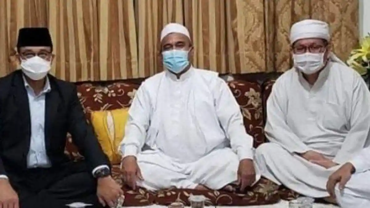 Gubernur DKI Anies Baswedan Temui Habib Rizieq, Warga Minta Tanggung Jawab