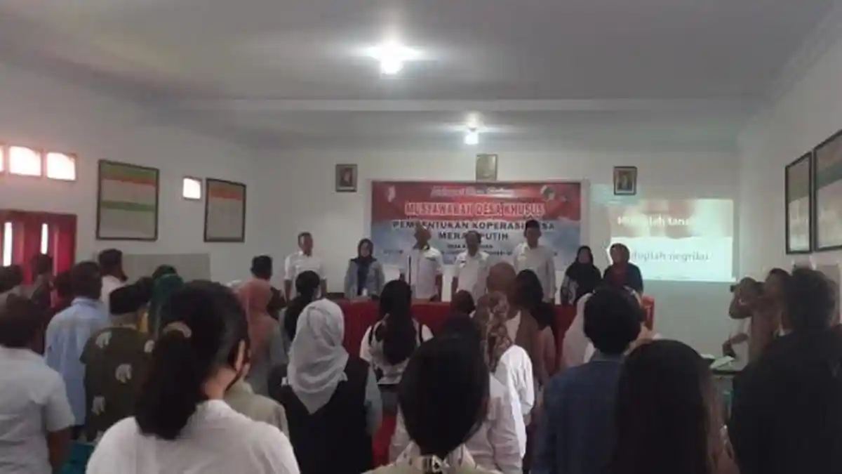 Desa Karawana Sigi Jadi Percontohan Koperasi Desa Merah Putih di Sulteng