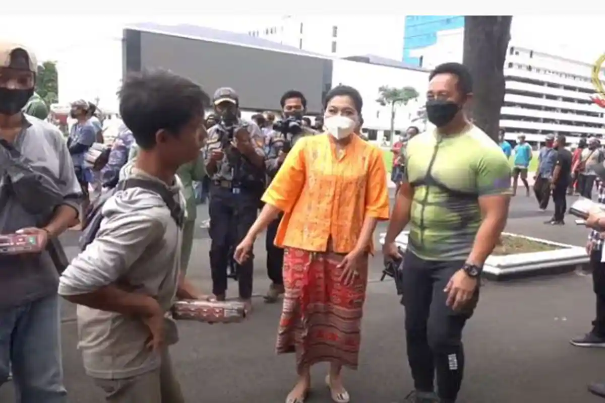 Jenderal Andika Perkasa Beri Perhatian Lagi untuk Kuli Bangunan Mabes AD, Bilang ini ke Sandi Rihata