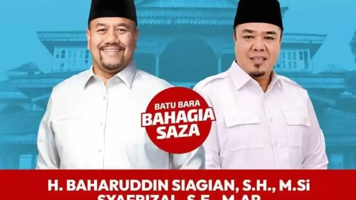 Visi Misi Bupati Batubara Terpilih Baharuddin Siagian dan Syafrizal, Akan Dilantik 6 Februari 2025