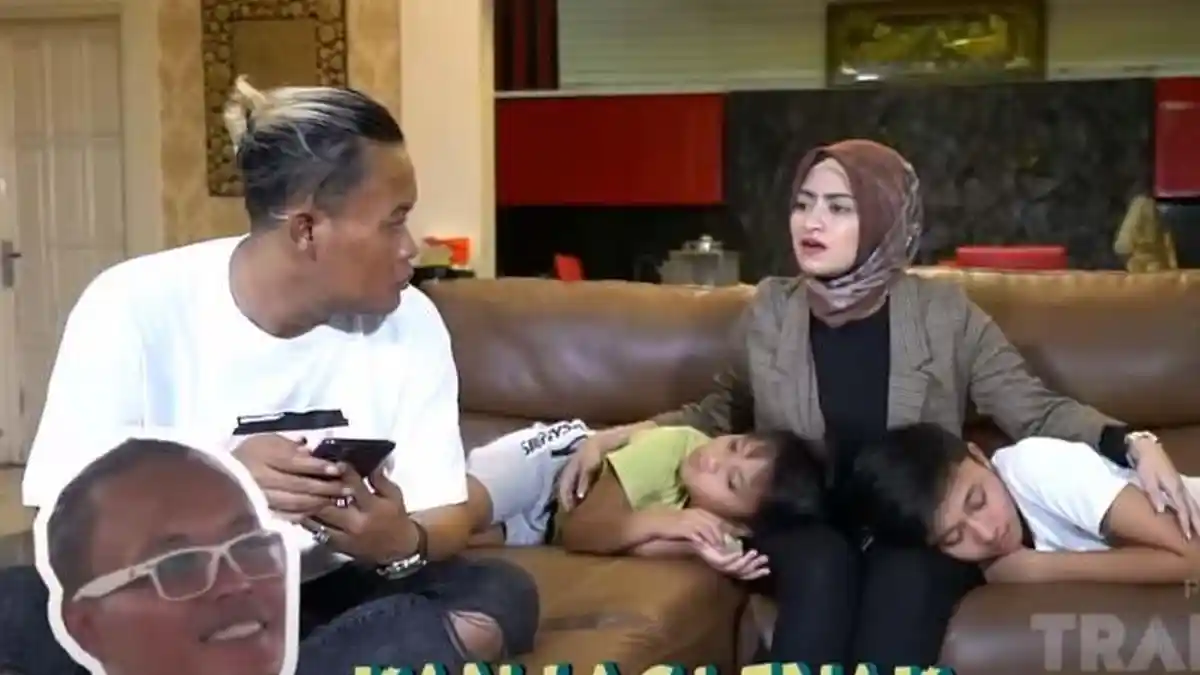 Video Call Pertama Sule-Nathalie Bocor, Istri Sule Panik Perangainya Dulu Dibongkar, Rizwan Terbahak
