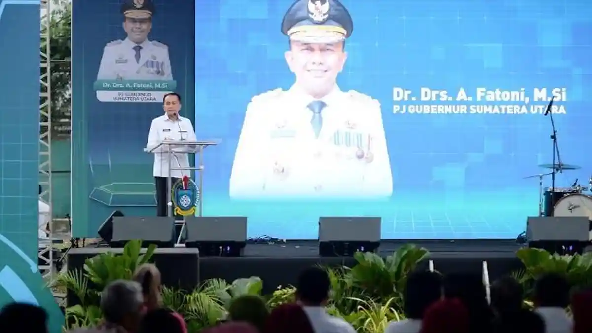 Pj Gubernur Sumut Sebut Jumlah Pendaftar Calon Volunteer PON yang Sudah Terdata Ada 50 Ribu Orang