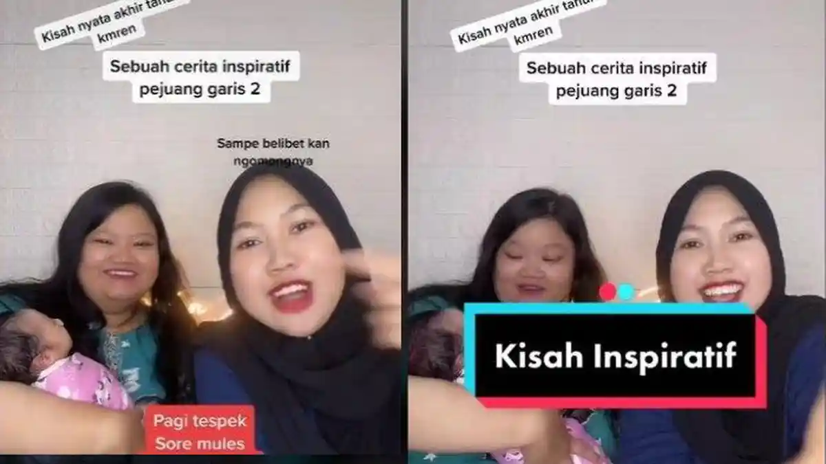 AWALNYA Tak Merasa Hamil, Kisah Riri Pagi Positif Hamil tapi Malam Langsung Lahiran, Videonya Viral!
